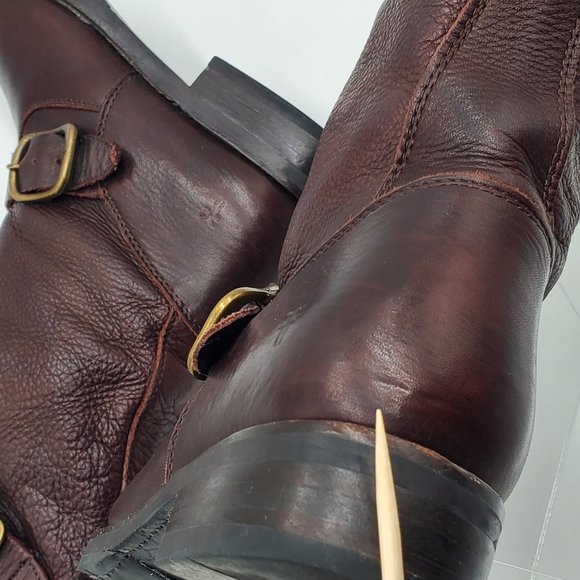 Frye Leather Moto Boots - Picture 15 of 15